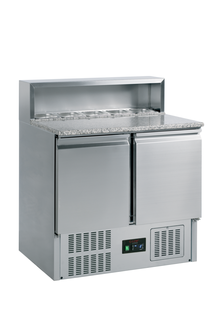 Rustfri Pizzabord GN1/1 Tefcold GP92