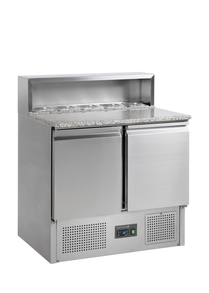 Rustfri Pizzabord GN1/1 Tefcold PT920