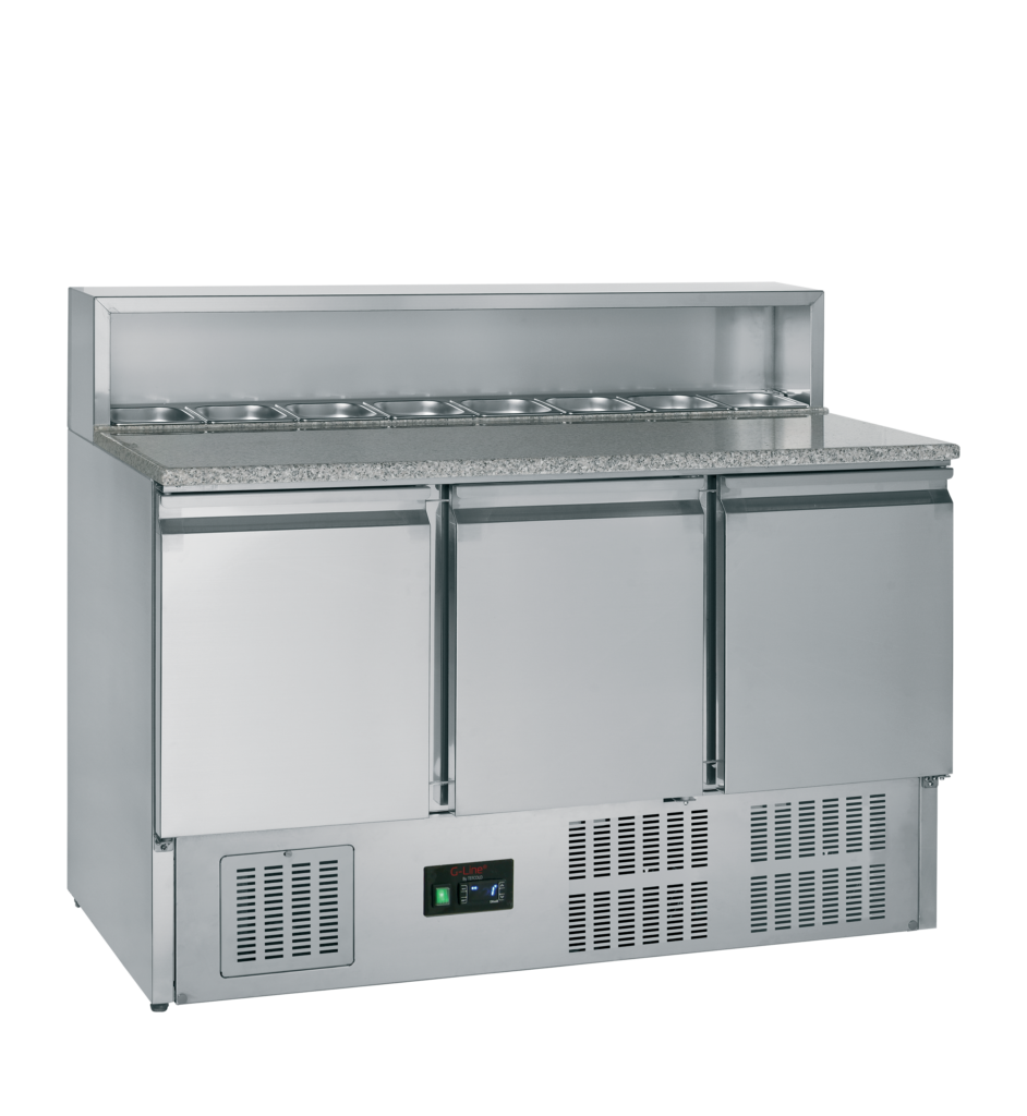 Rustfri Pizzabord GN1/1 Tefcold GP93