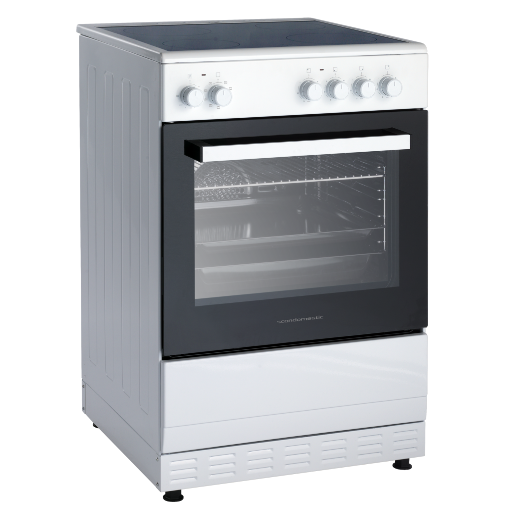 Keramiske komfur Scandomestic FCC800W