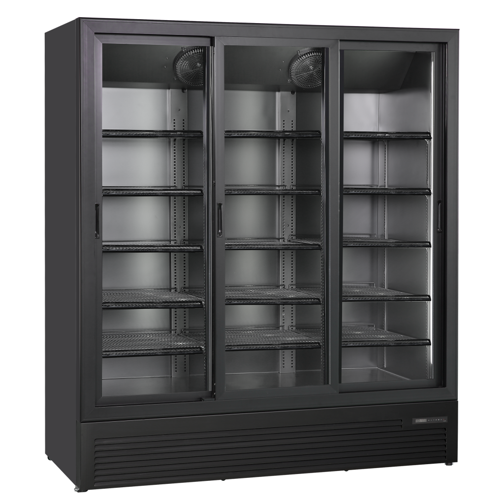 Displaykøleskab Scancool DC1500BSLD