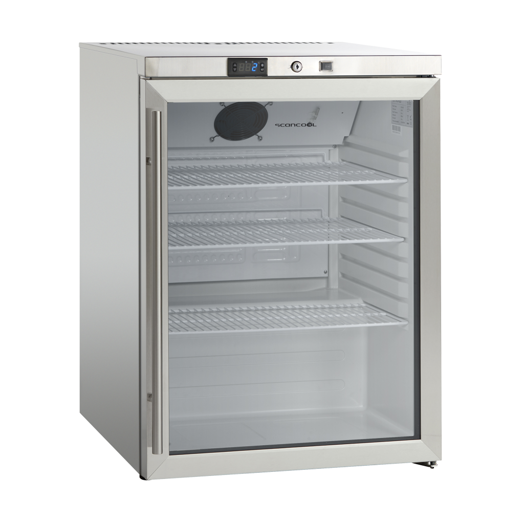 Lagerkøleskab Scancool SK 145 GDE
