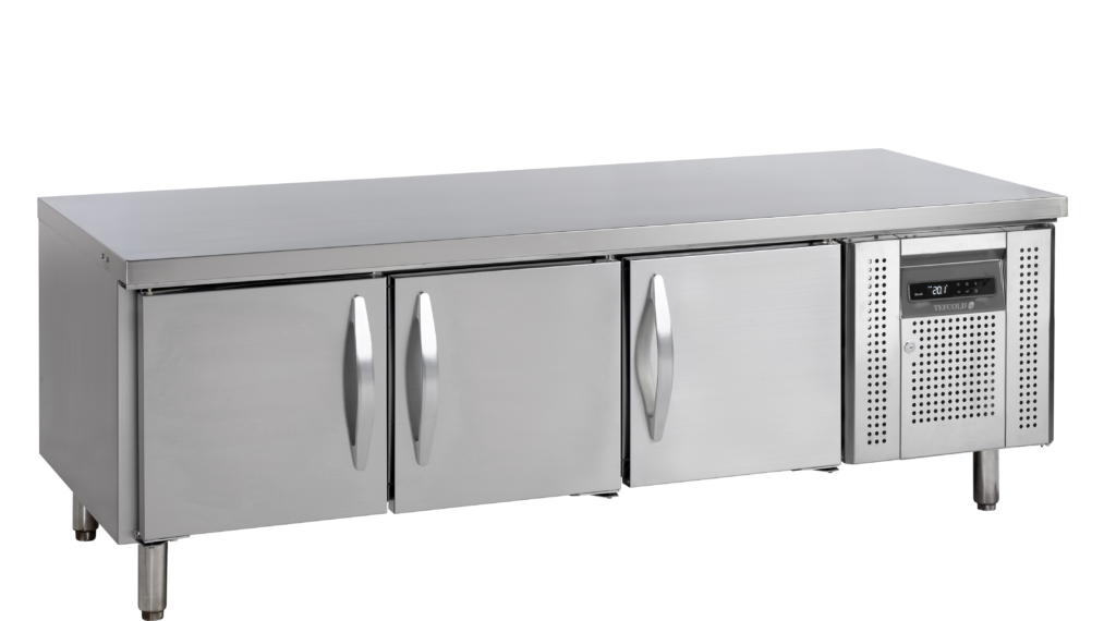 Rustfri Lavt Kølebord GN1/1 Tefcold UC5310