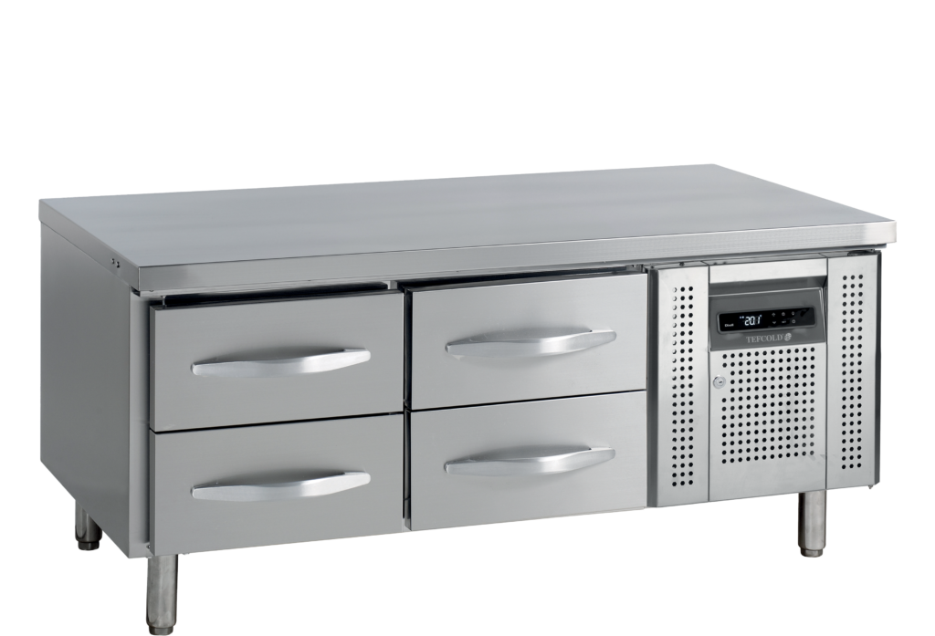 Rustfri Lavt Kølebord GN1/1 Tefcold UC5240