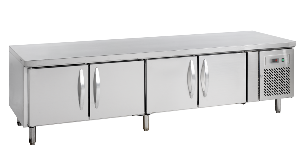Rustfri Lavt Kølebord GN1/1 Tefcold UC5410