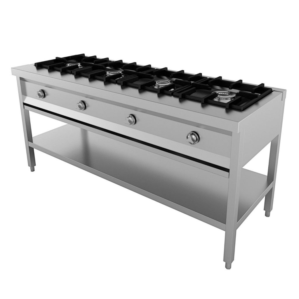 Gaskogebord Combisteel 7003.0915