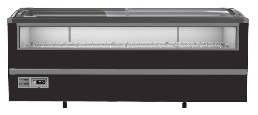 Kummefryser med glaslåg Combisteel 7072.0030