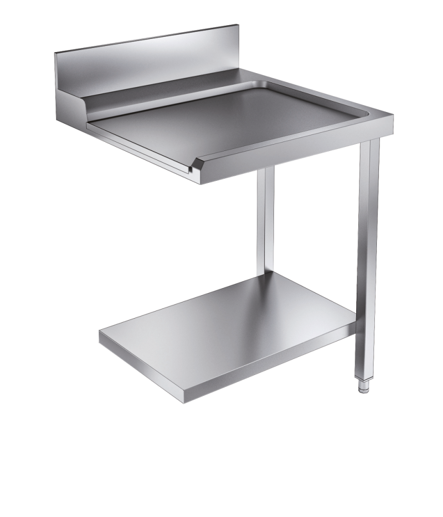 Afløbsbord med bundhylde Combisteel 7106.1030