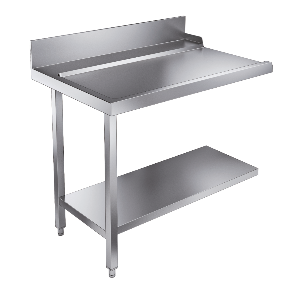 Afgangsbord med bundhylde Combisteel 7106.1035
