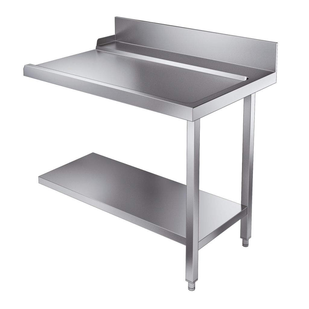 Afgangsbord med bundhylde Combisteel 7106.1040