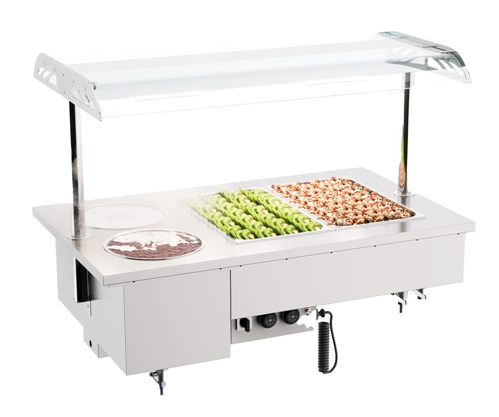 Indbygnings-bain-marie Combisteel 7178.2070