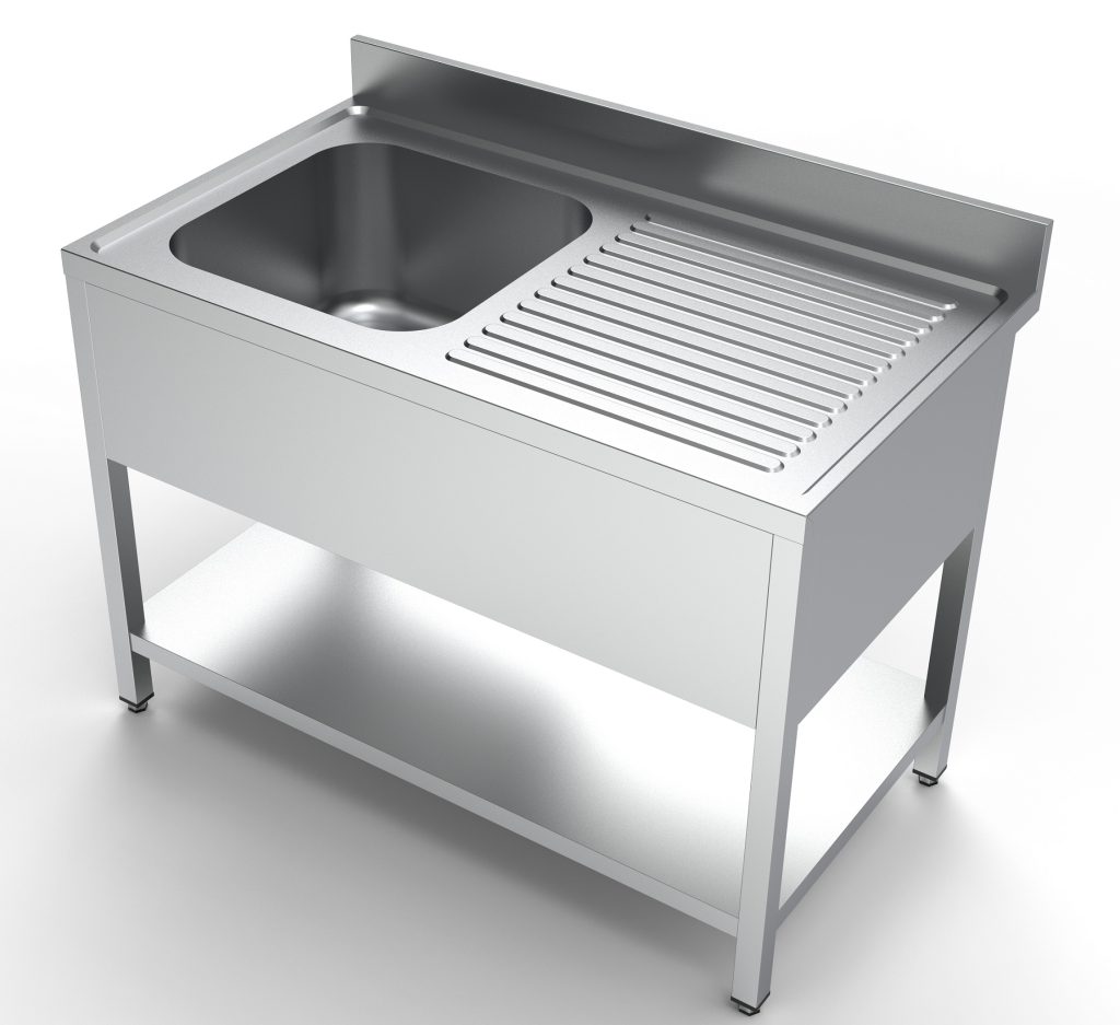 Vaskeunit med hylde Combisteel 7333.0830