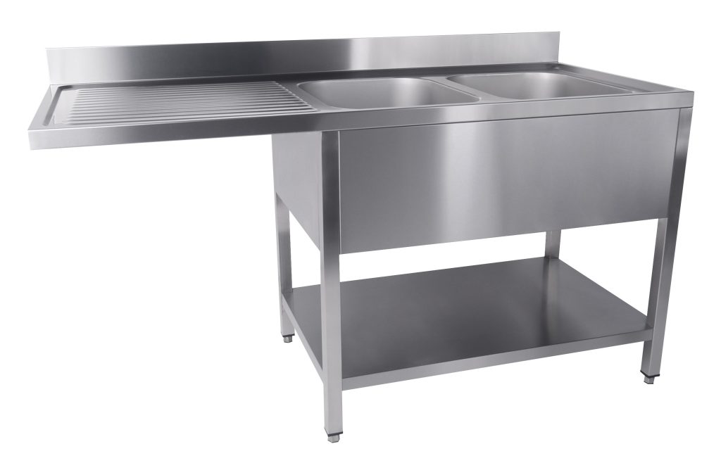 Spoletafl med bundhylde Combisteel 7333.1425