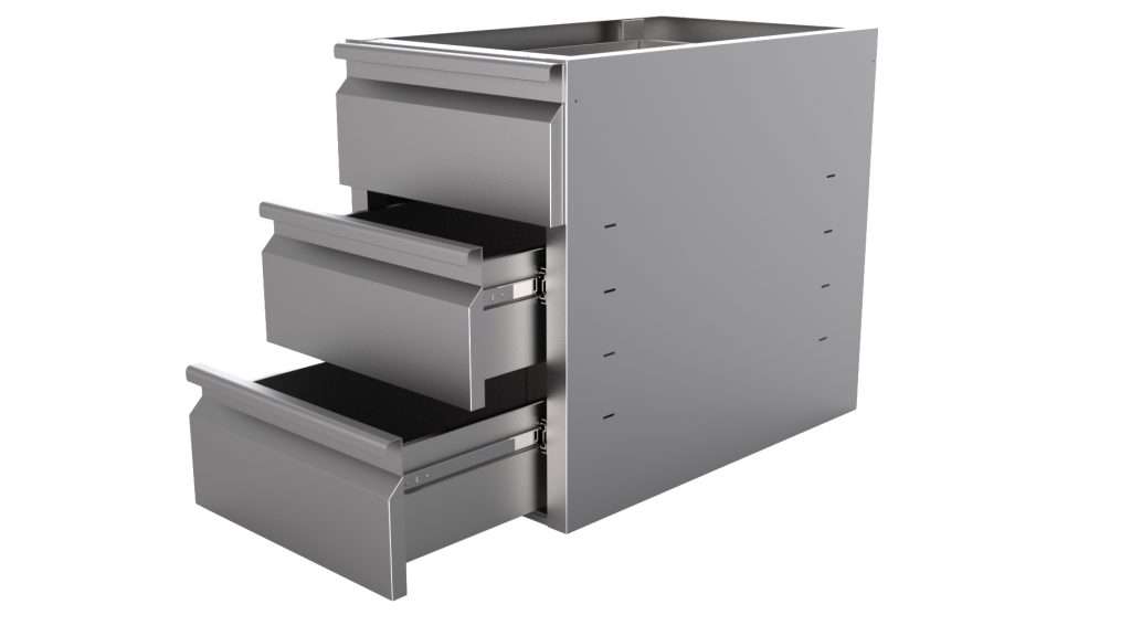 Skuffesektion Combisteel 7333.0180