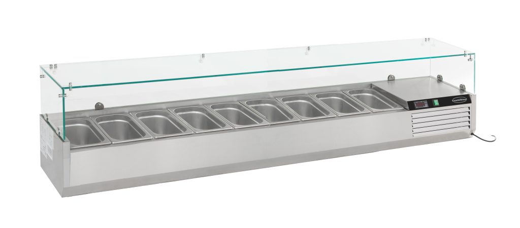 Opzetvitrine Combisteel 7450.0023