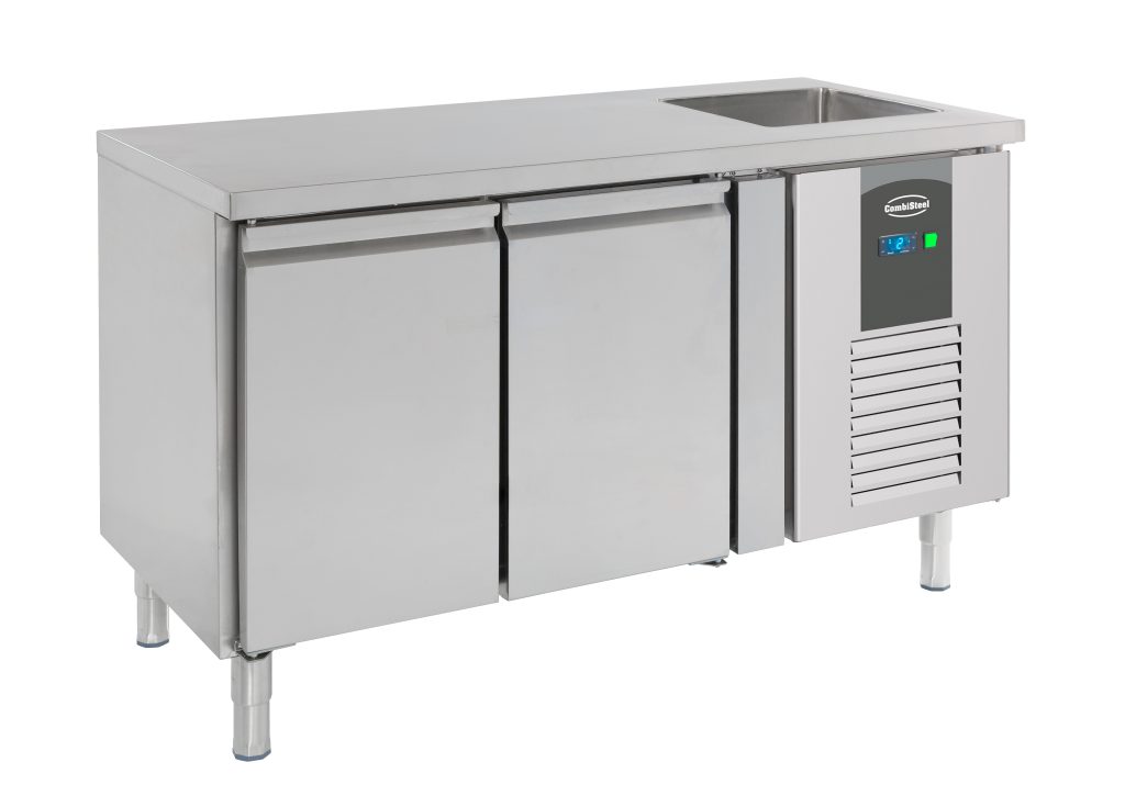 Kølebord med vask Combisteel 7450.0210