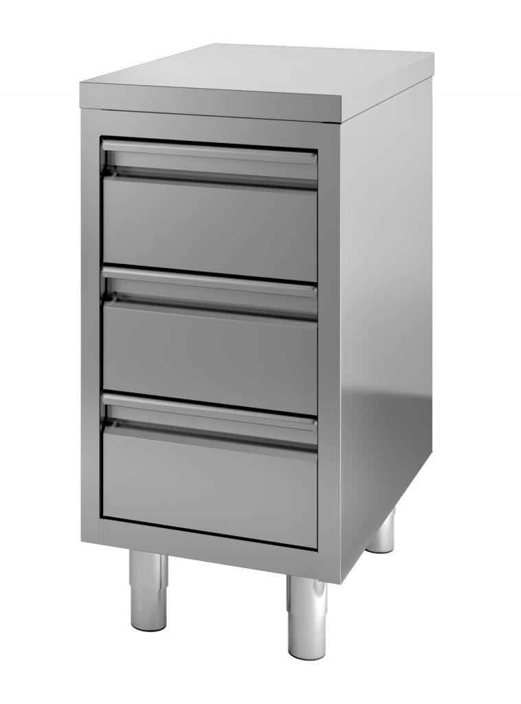 Arbejdsbord med skuffer Combisteel 7452.0505