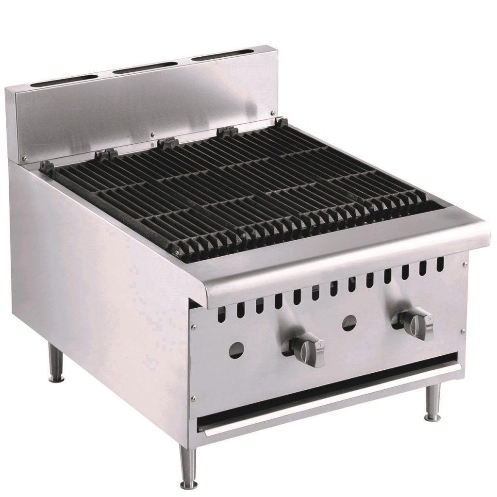 Lava sten grill Combisteel 7455.0900
