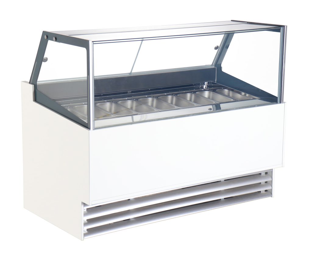 Isvitrine Combisteel Borneo 12x5 l 7487.0260