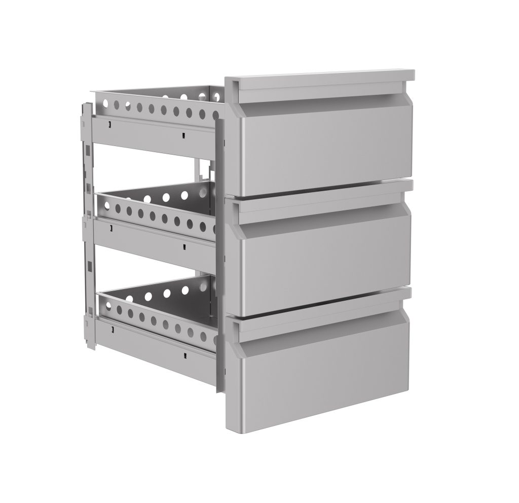 Skuffesæt Combisteel 7489.0523