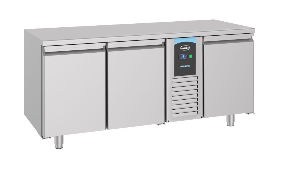 Kølebord Combisteel 7489.5105, 3 døre