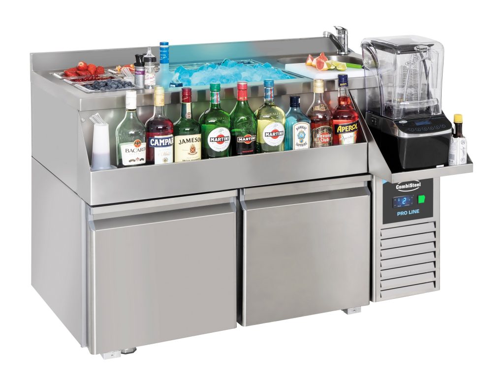 Kølebord med cocktailbarstation Combisteel 7489.6000