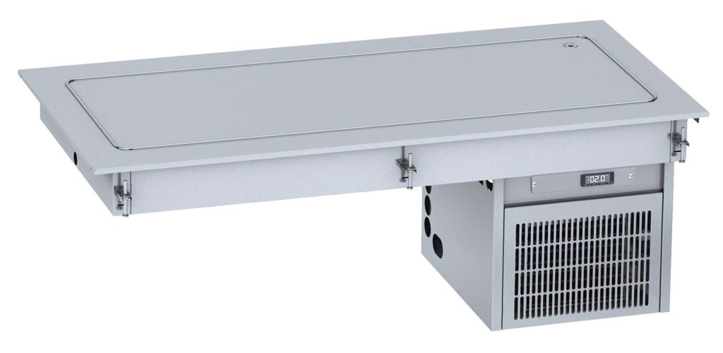 Indbygningskøletop Combisteel 7495.0025