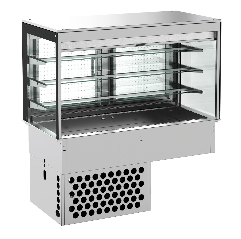 Nedfældet kølevitrine Combisteel 7495.0135