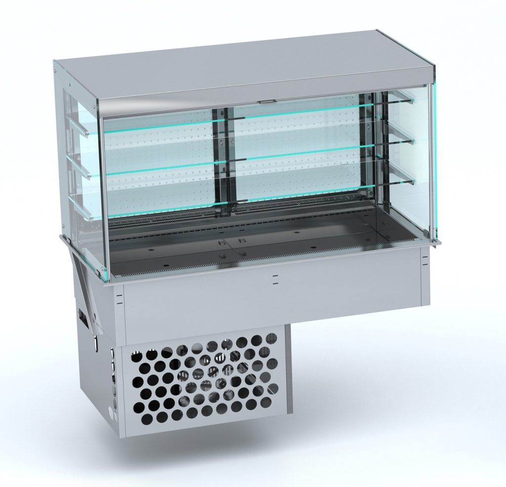 Indbygningskølemonter Combisteel 7495.0140