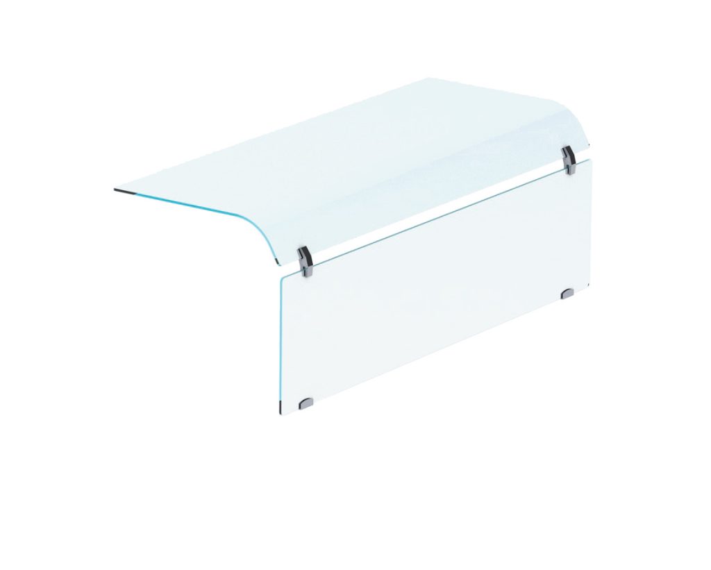 Buet glas til buffetmodul Combisteel 7495.0550
