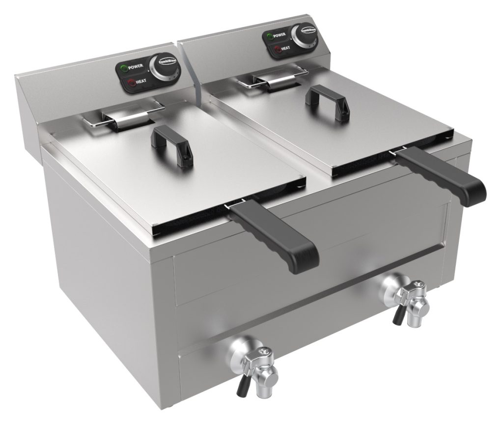 Dobbel elektrisk frituregryde Combisteel 7518.0205