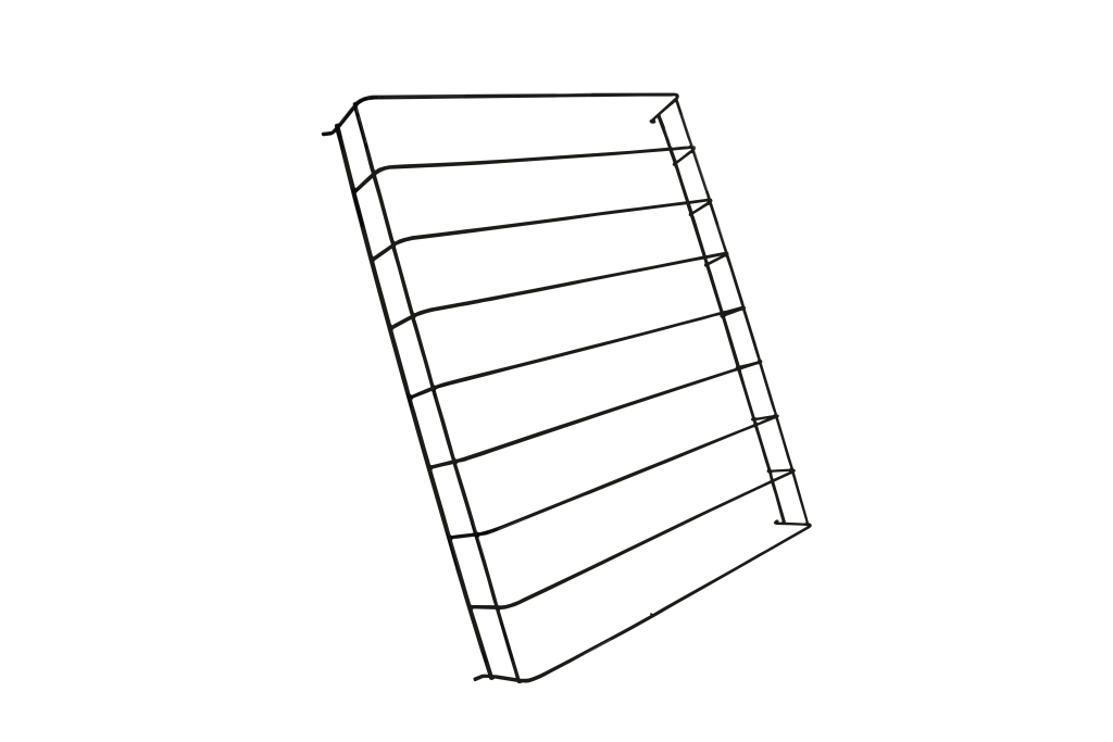 Hylleopdelere sort Combisteel 7526.9025