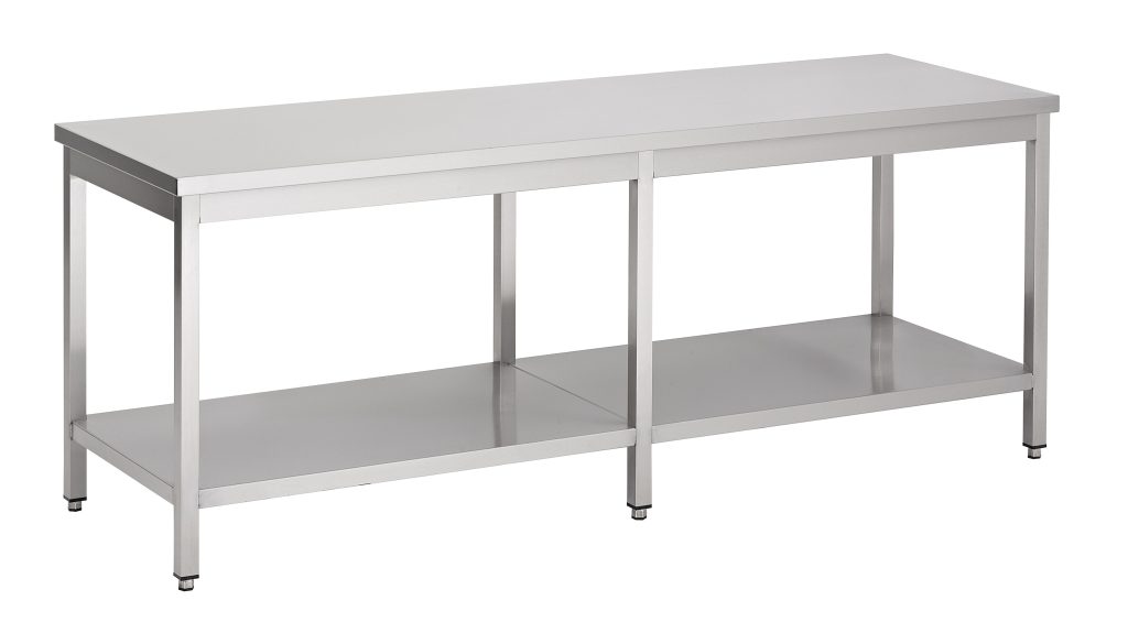 Arbejdsbord med bundhylde Combisteel 7812.0031