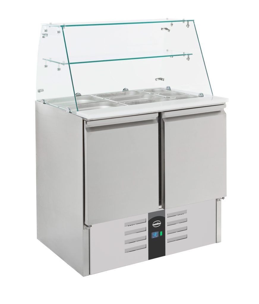 Kølebord med glasoverbygning Combisteel 7950.0400