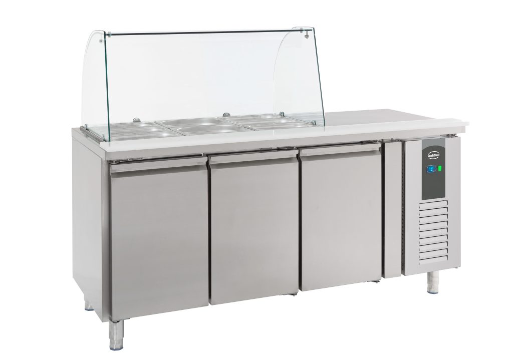 Kølebord med glaslåg Combisteel 7950.0415