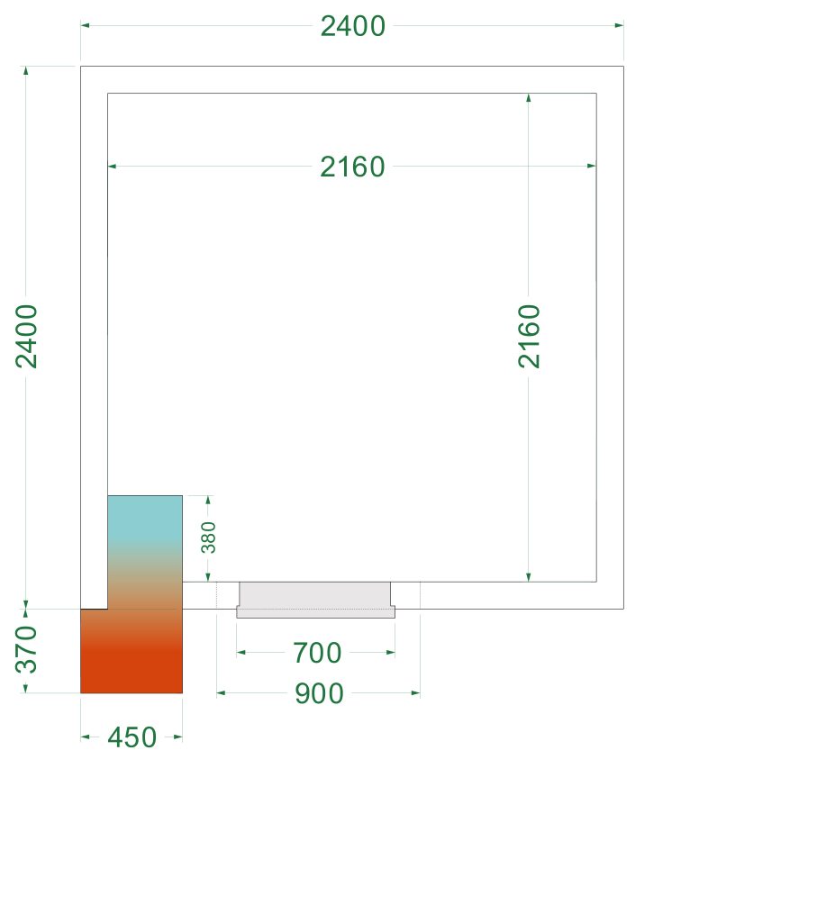 Fryserum Tefcold CRNF2424