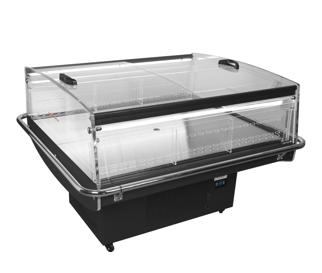 Sort impulskøler Tefcold PDC126 VS SL LED