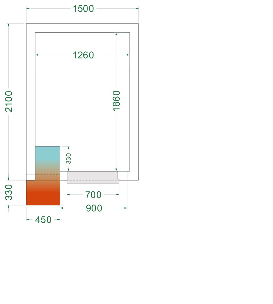 Fryserum Tefcold CRNF1521