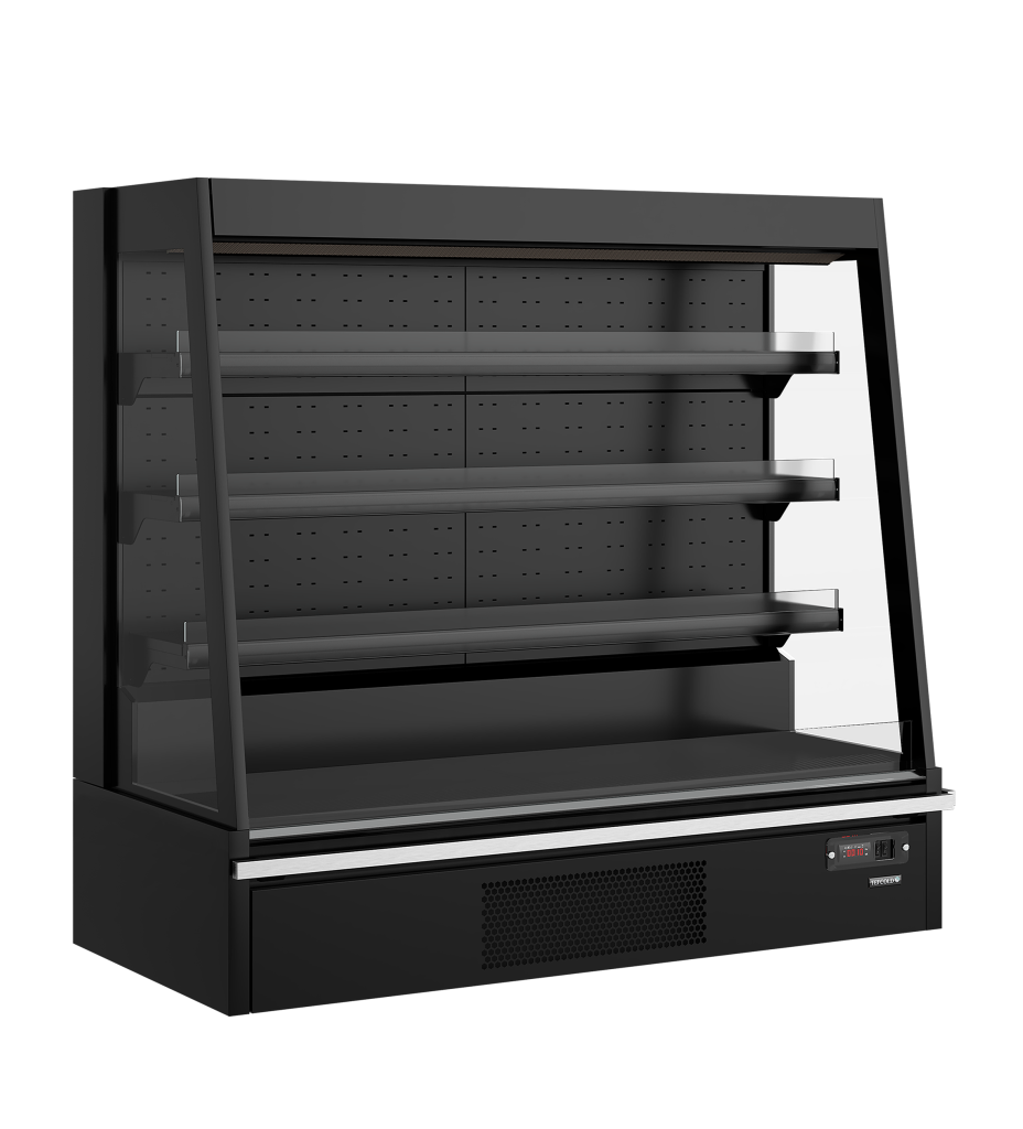 Multideck køler til supermarked Tefcold Galaxy+ GPL14 Black HC