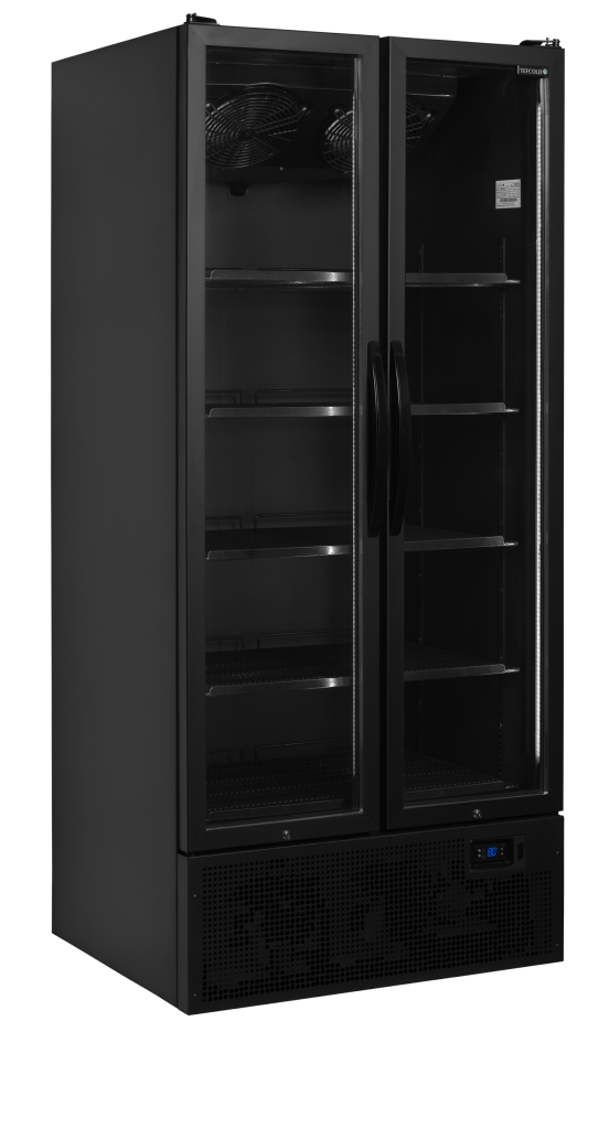 Sort Displaykøler Tefcold FS890H BLACK