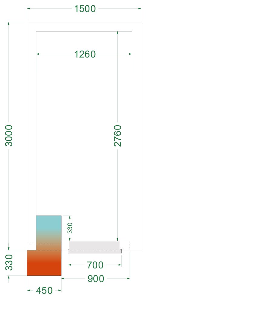 Fryserum Tefcold CRNF1530
