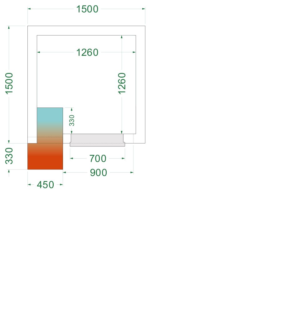 Fryserum Tefcold CRNF1515