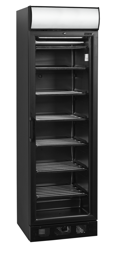 Sort displayfryser Tefcold UFSC371GCP Black