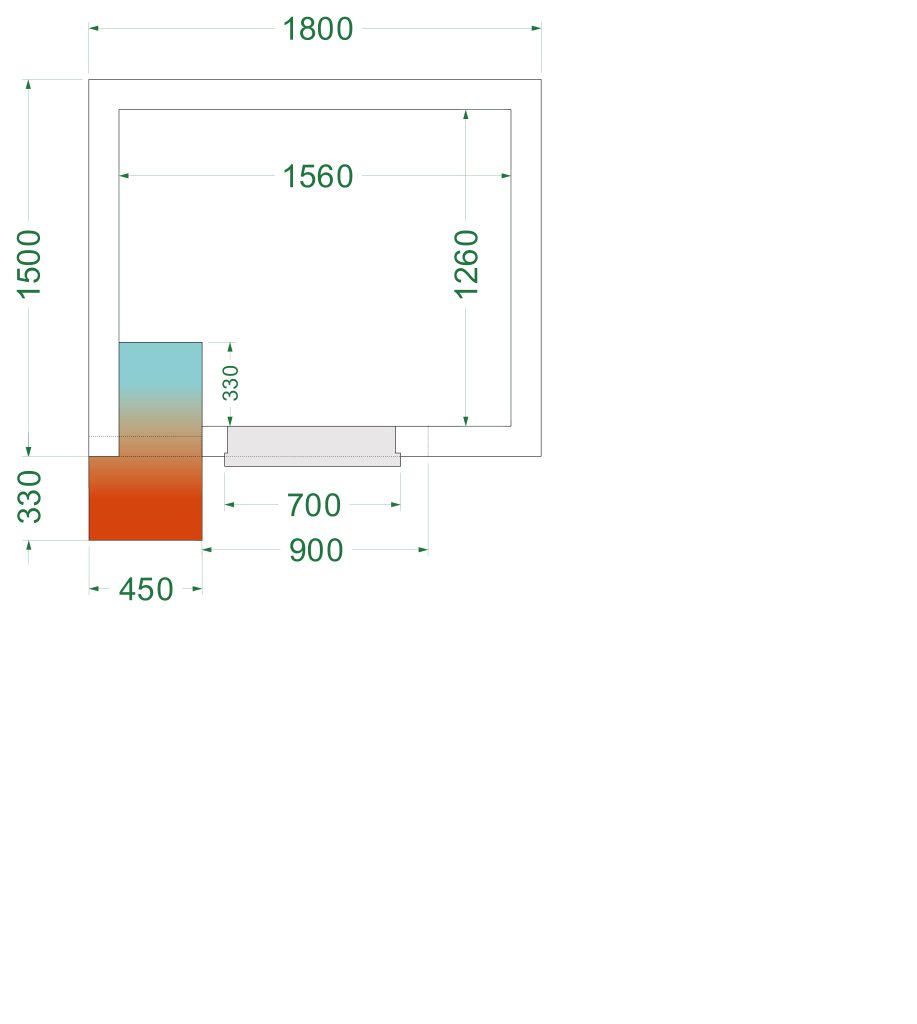 Fryserum Tefcold CRNF1815