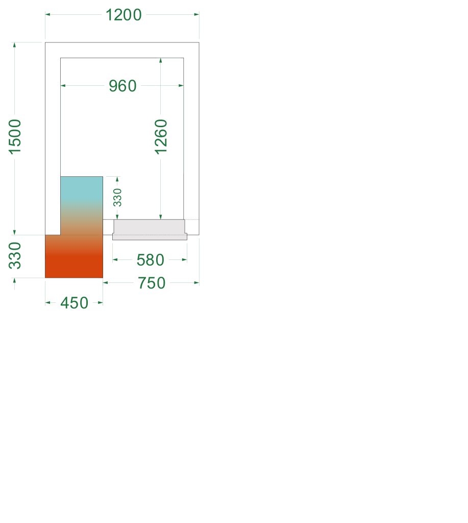 Fryserum Tefcold CRNF1215